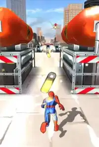 Subway Spider-Run Adventure World :Avengers Rush Screen Shot 0
