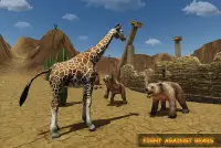 giraf gezinsleven jungle sim Screen Shot 2