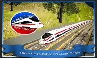 Speed Bullet Train Drive 3D Screen Shot 4