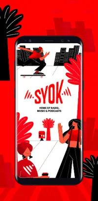 SYOK - Radio, Music & Podcasts Screen Shot 0