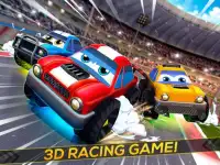 Cartoon Crash Cars Racing Screen Shot 3