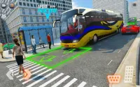 Passenger Modern Bus Simulation-City driving 2021 Screen Shot 7