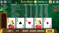 Jacks or Better – Free Online Video Poker Game Screen Shot 2