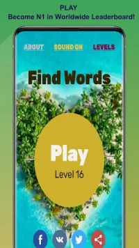 Find words Puzzle: Best Free Offline Word Games Screen Shot 0