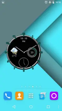 Super Clock & Weather Screen Shot 1