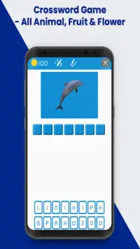 Crossword Game - All Animal, Fruit & Flower Screen Shot 1