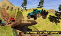 Offroad Jeep 4x4 Uphill Driving Games Screen Shot 3