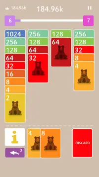 2048 solitaire Screen Shot 0