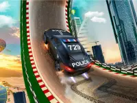 Police Ramp Car Jumping Extreme City GT Car Racing Screen Shot 11