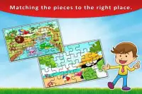 Cartoon Jigsaw Puzzle for Kids Screen Shot 3