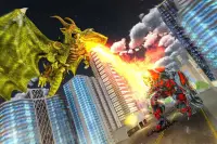 Ultimate Dragon Robot Transform Battle War Game Screen Shot 7