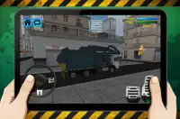 garbage truck simulator Screen Shot 1
