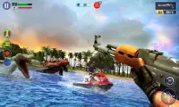 Underwater Sea Monster Hunter - Best Sniping Game Screen Shot 1