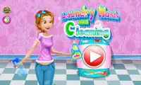 Laundry Wash Cleaning Games Screen Shot 0