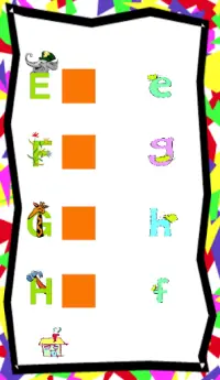 Match the capital letters and the small letters Screen Shot 2
