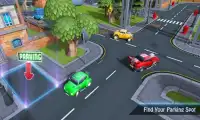 Mobil Parkir Games 2018 jalan 3D Toon Hiruk-pikuk Screen Shot 3