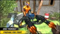 Rope Hero Survival Squad: Free Fire Hero Game Screen Shot 1