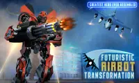 Futuristic Airplane Robot - Transformation Games Screen Shot 4