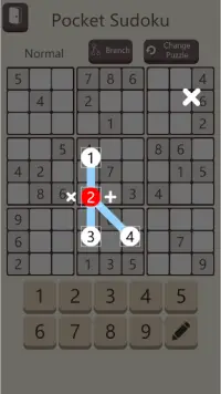 Pocket Sudoku Screen Shot 2