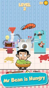 Mr Bean - Sandwich Stack Screen Shot 0