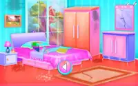 games girls room cleaning Screen Shot 0