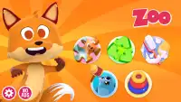 The Fox - Games for kids of Zoo Animals Screen Shot 0