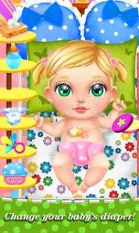 Newborn Girl - Sweet Baby Care Screen Shot 4