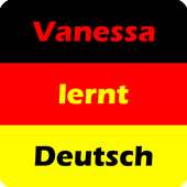 Vanessa lernt Deutsch