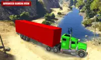 Euro Truck Heavy Duty Simulator 3D: Cargo Game Screen Shot 0