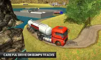 Oil Tanker Truck Driving Game Screen Shot 7