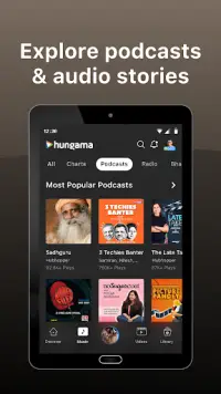 Hungama: Movies Music Podcasts Screen Shot 11