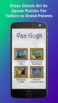 Van Gogh Art Jigsaw Puzzle Screen Shot 0