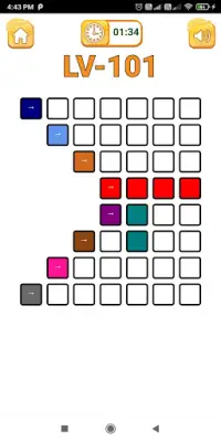 Colour puzzle game : Match colour using your brain Screen Shot 0