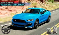 Mustang Car Simulator 3D Game Screen Shot 3