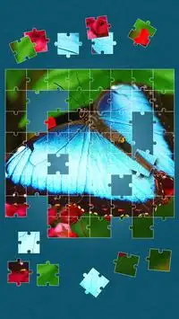Kupu-kupu Permainan Puzzle Screen Shot 5