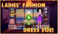 Ladies fashion dress 2021 Screen Shot 1