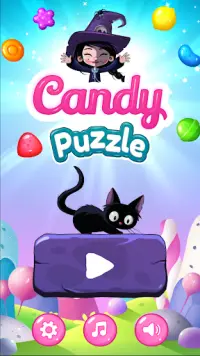 Witch Candy Puzzle Screen Shot 0