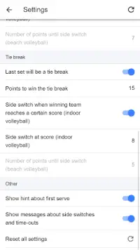 Volleyball Score Simple Screen Shot 3