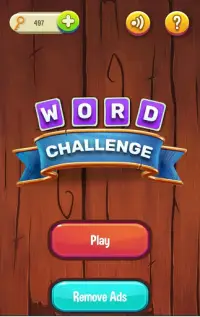 Word Finder Challenge -Unscramble Words Games Screen Shot 0