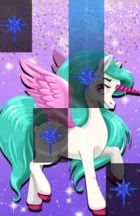 Pegasus Piano Pony Tiles : Unicorn Horn Horse Game Screen Shot 0