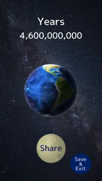 Age of The Earth: 4.6 billion years Screen Shot 1