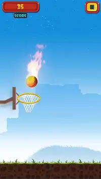 Basketball Dunk Bouncing Ball Screen Shot 2