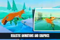 fox simulator rừng tưởng tượng: gia đình động vật Screen Shot 8