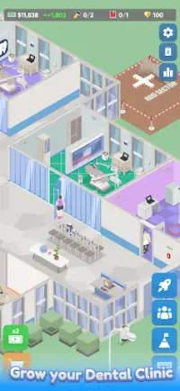 Idle Dentist! Doctor Simulator Games, Run Hospital Screen Shot 3