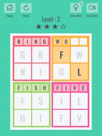 Brainy four - Four letter words Screen Shot 17
