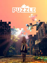 소녀를위한 타일 퍼즐 게임 Screen Shot 0