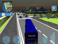 Police City Bus Driver Screen Shot 1