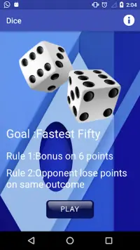 Dice Game Screen Shot 0