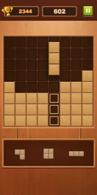 Wood Block Puzzle Screen Shot 2