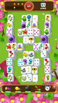 Mahjong Flower Screen Shot 3